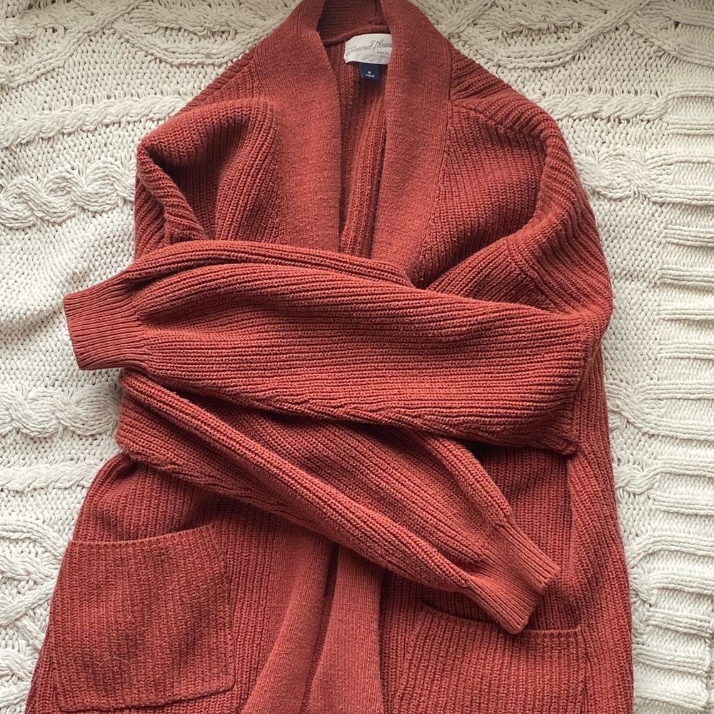 Universal Thread Women's Rust Cardigan